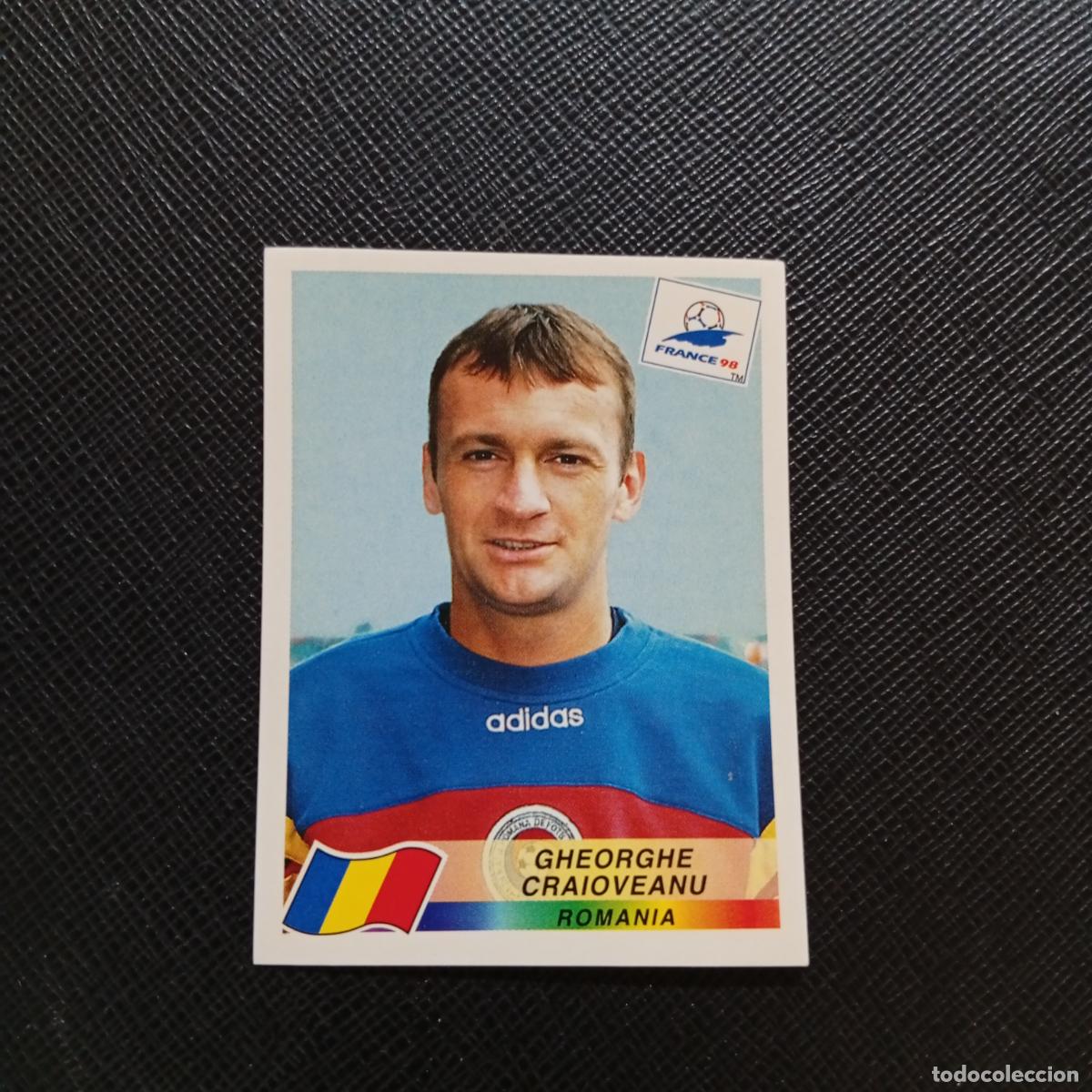 Coleccionismo deportivo: 441 CRAIOVEANU RUMANIA PANINI 1998 MUNDIAL CROMO FUTBOL FRANCIA 98 - SIN PEGAR - A12 PG172