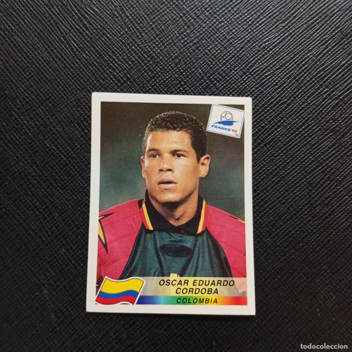 Coleccionismo deportivo: 447 CORDOBA COLOMBIA PANINI 1998 MUNDIAL CROMO FUTBOL FRANCIA 98 - SIN PEGAR - A12 PG190