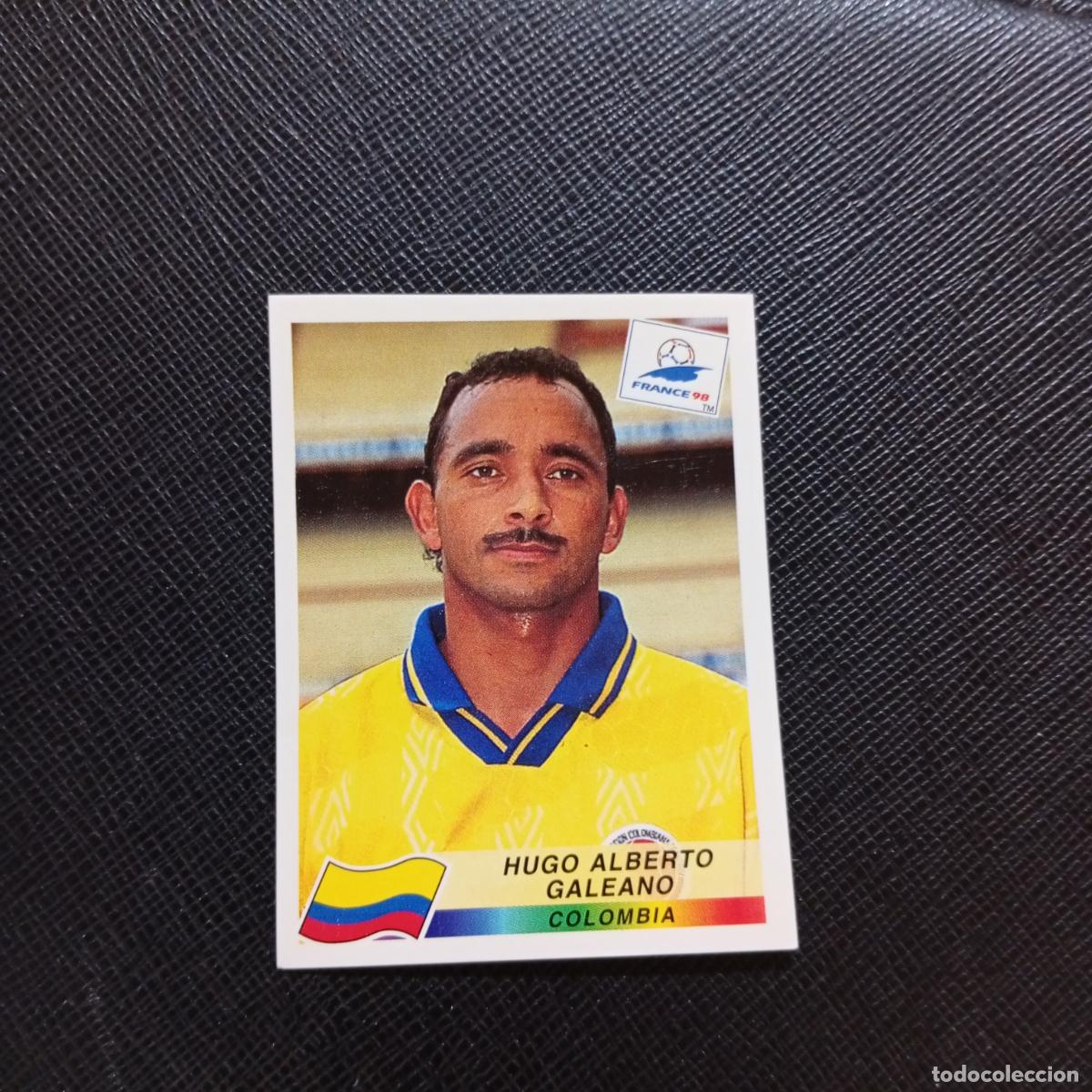 Coleccionismo deportivo: 452 ALBERTO GALEANO COLOMBIA PANINI 1998 MUNDIAL CROMO FUTBOL FRANCIA 98 - SIN PEGAR - A12 PG190