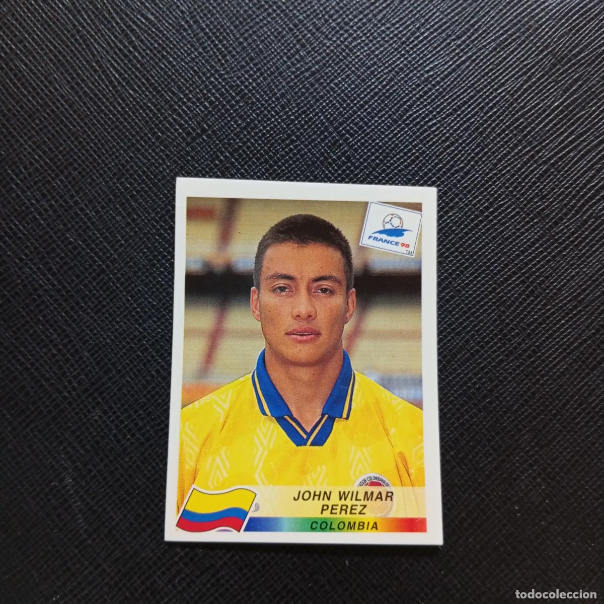 Sammelleidenschaft Sport: 453 WILMAR PEREZ COLOMBIA PANINI 1998 MUNDIAL CROMO FUTBOL FRANCIA 98 - SIN PEGAR - A12 PG190