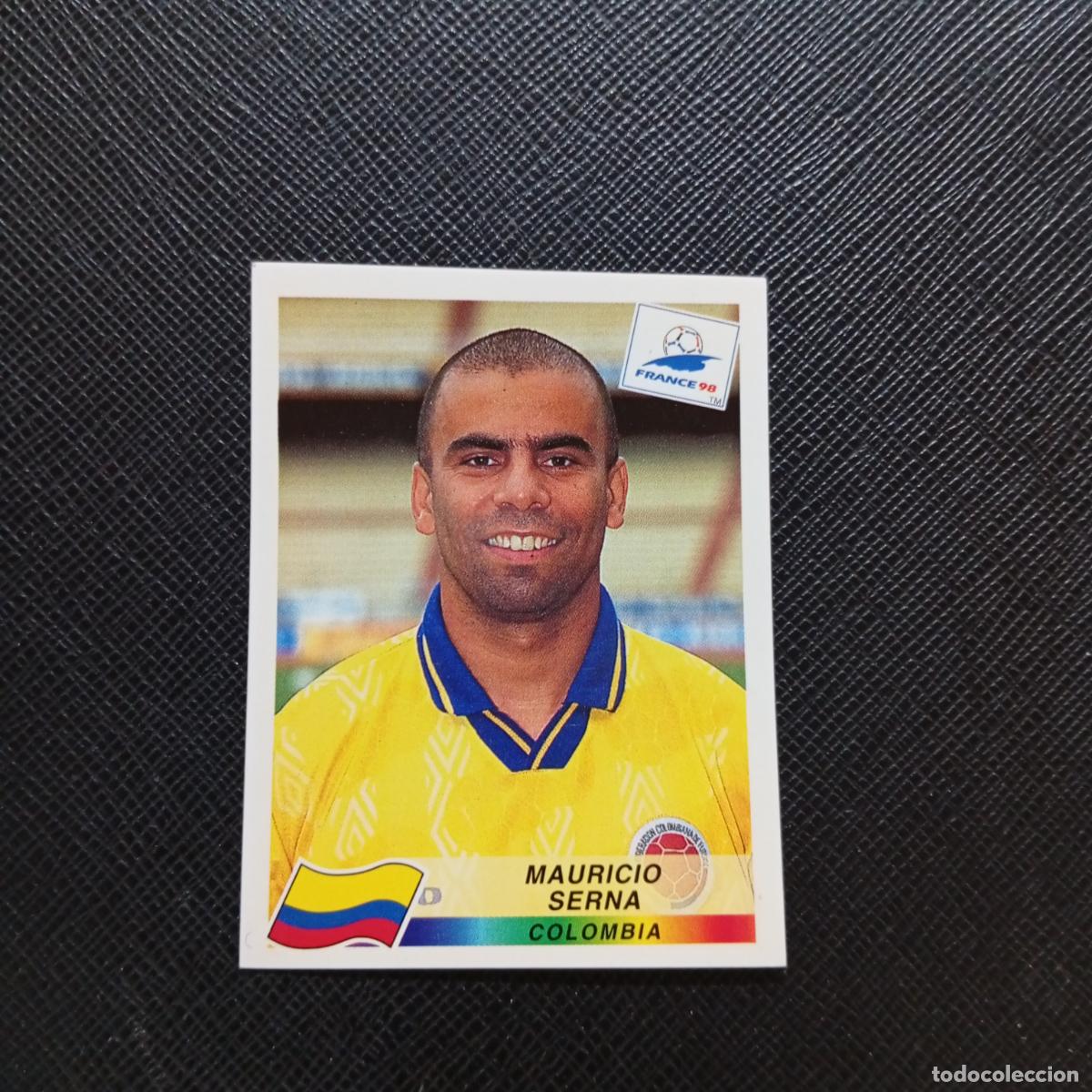 Sammelleidenschaft Sport: 454 MAURICIO SERNA COLOMBIA PANINI 1998 MUNDIAL CROMO FUTBOL FRANCIA 98 - SIN PEGAR - A12 PG190