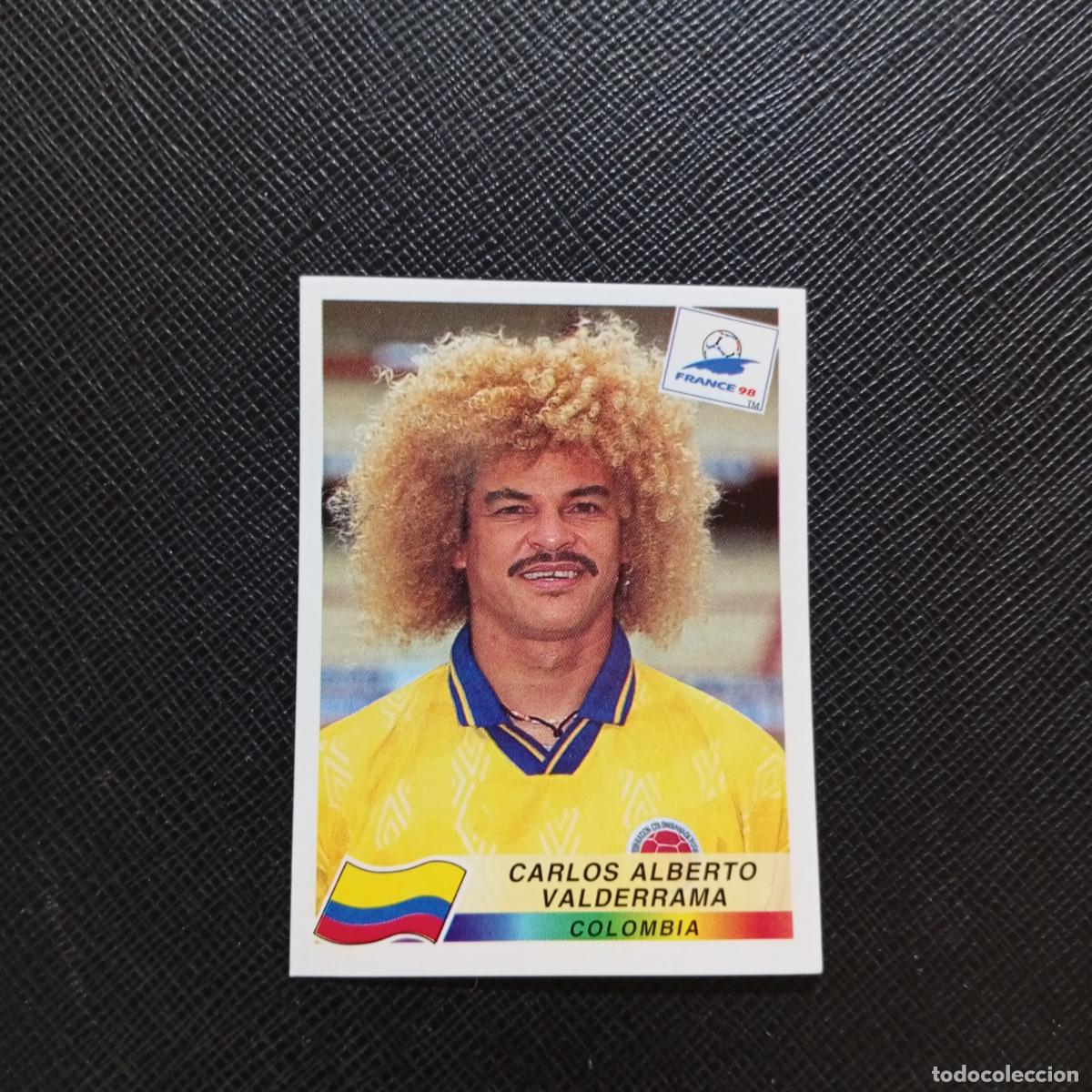 Sammelleidenschaft Sport: 456 VALDERRAMA COLOMBIA PANINI 1998 MUNDIAL CROMO FUTBOL FRANCIA 98 - SIN PEGAR - A12 PG199