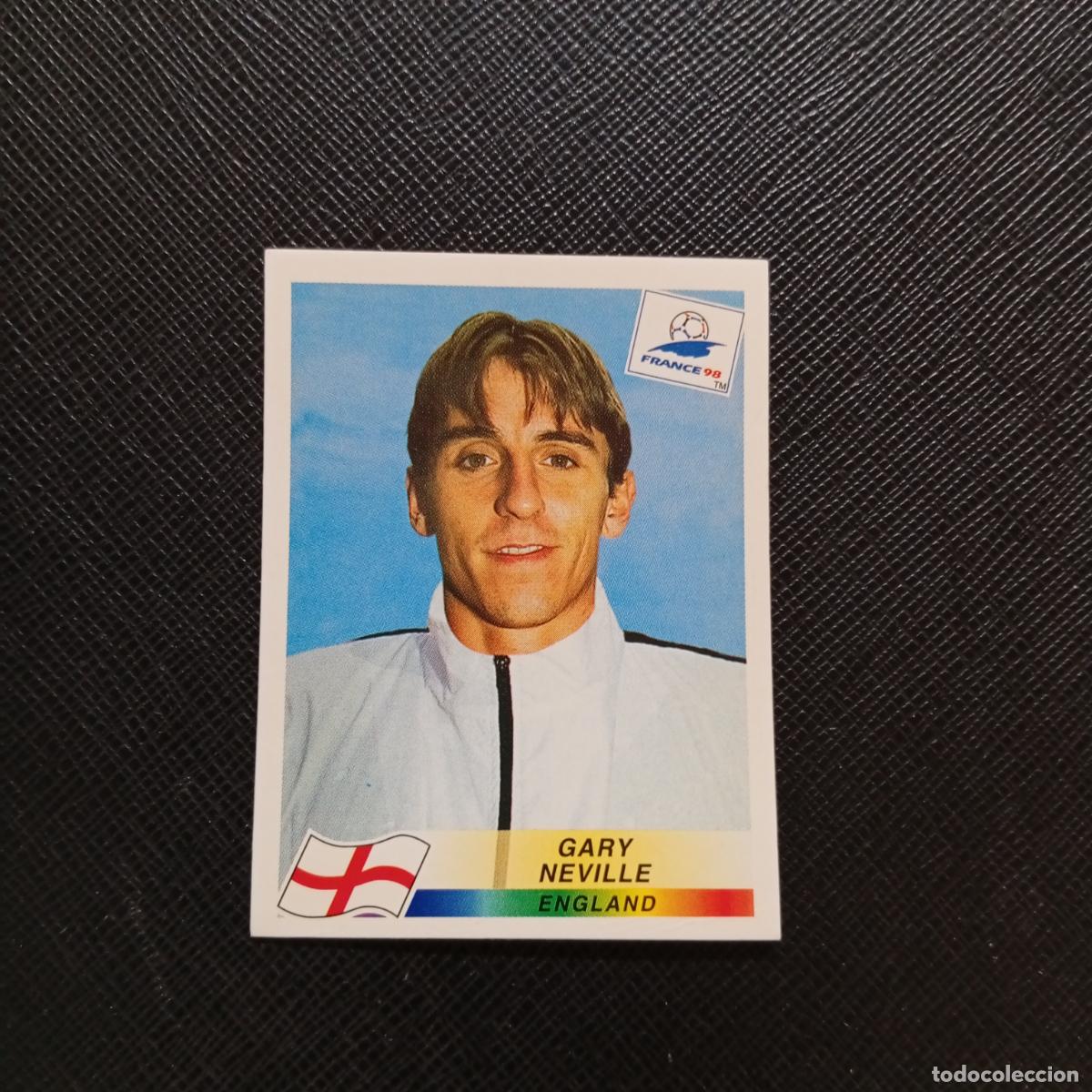 Sammelleidenschaft Sport: 465 GARY NEVILLE INGLATERRA PANINI 1998 MUNDIAL CROMO FUTBOL FRANCIA 98 - SIN PEGAR - A12 PG217