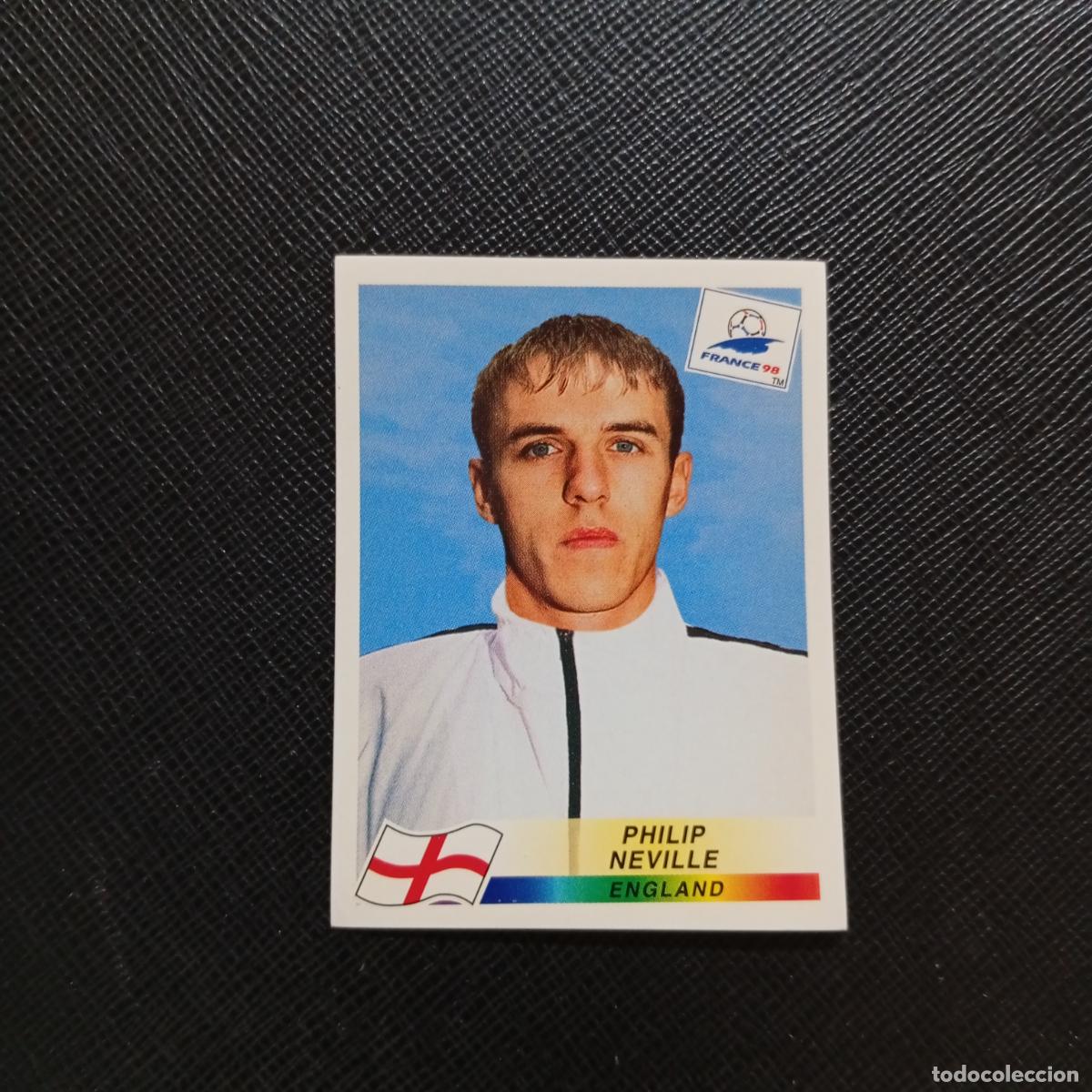 Sammelleidenschaft Sport: 469 PHILIP NEVILLE INGLATERRA PANINI 1998 MUNDIAL CROMO FUTBOL FRANCIA 98 - SIN PEGAR - A12 PG289