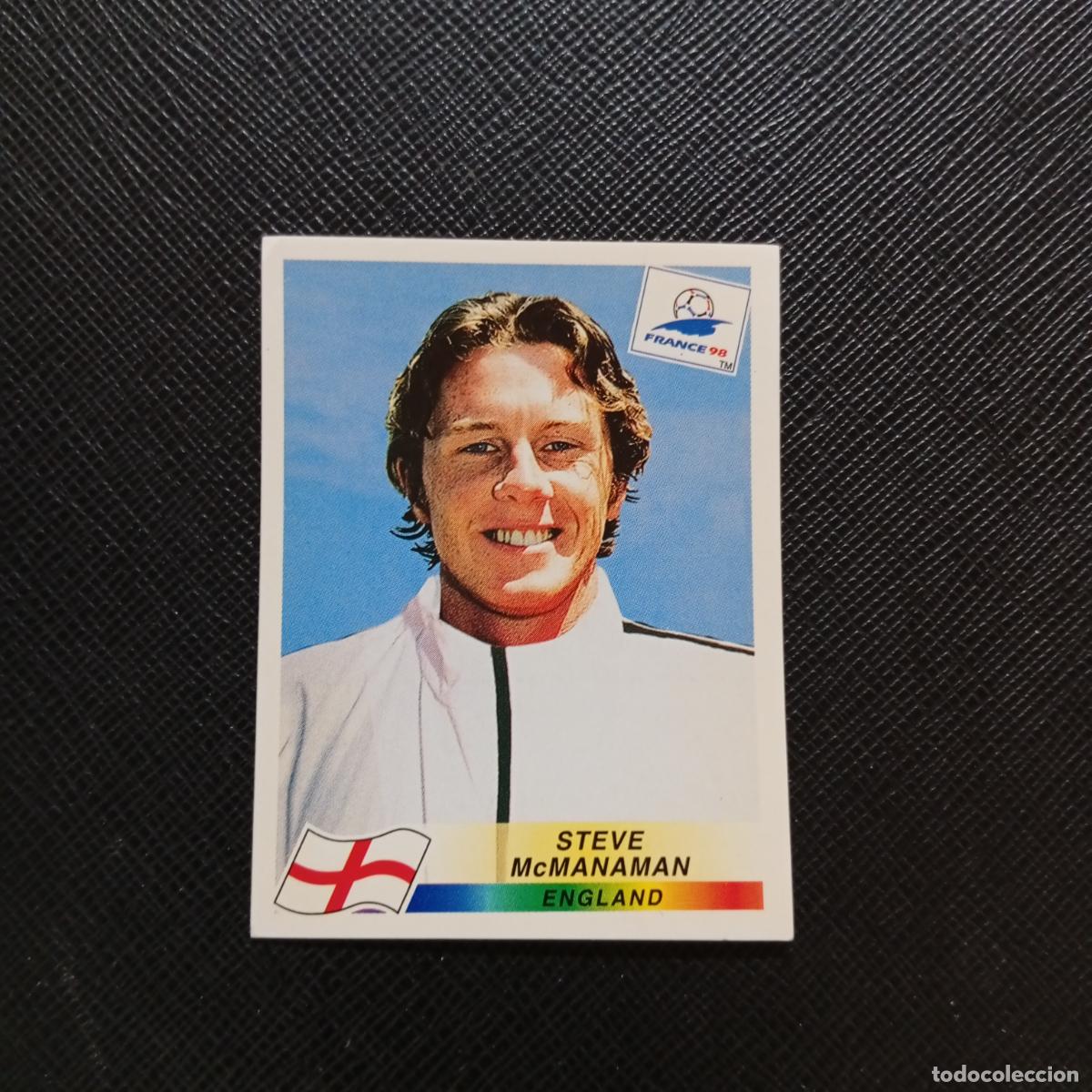 Sammelleidenschaft Sport: 473 McMANAMAN INGLATERRA PANINI 1998 MUNDIAL CROMO FUTBOL FRANCIA 98 - SIN PEGAR - A12 PG298