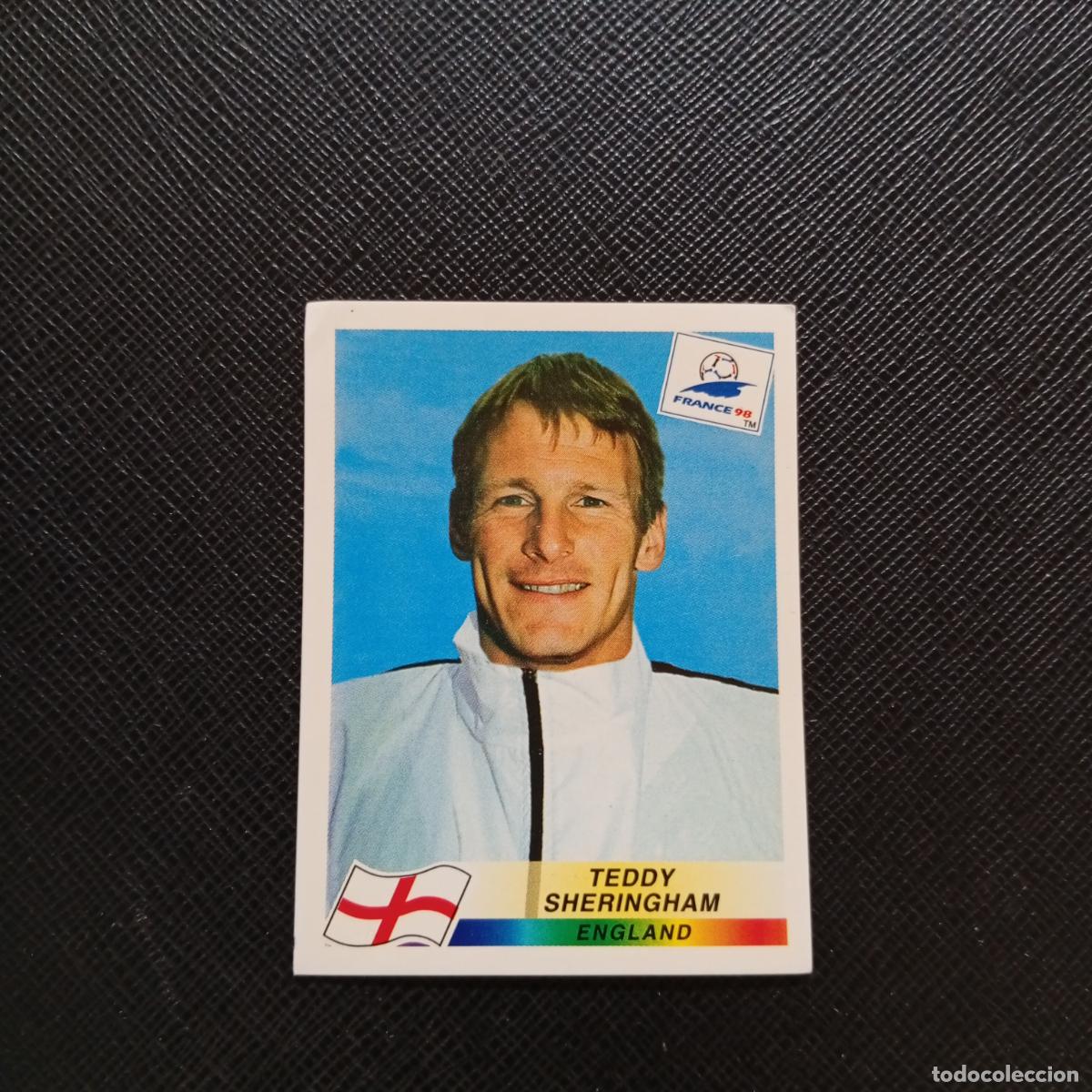 Sammelleidenschaft Sport: 475 SHERINGHAM INGLATERRA PANINI 1998 MUNDIAL CROMO FUTBOL FRANCIA 98 - SIN PEGAR - A12 PG316