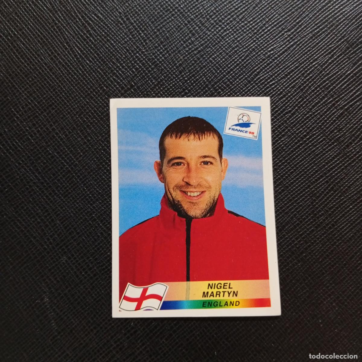 Sammelleidenschaft Sport: 479 NIGEL MARTYN INGLATERRA PANINI 1998 MUNDIAL CROMO FUTBOL FRANCIA 98 - SIN PEGAR - A12 PG316