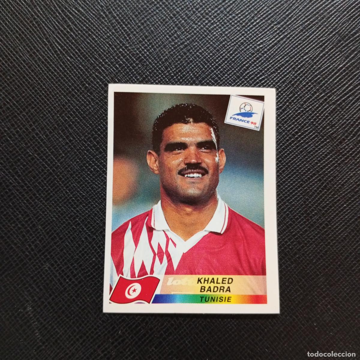 Sammelleidenschaft Sport: 483 KHALED BADRA TUNEZ PANINI 1998 MUNDIAL CROMO FUTBOL FRANCIA 98 - SIN PEGAR - A12 PG325