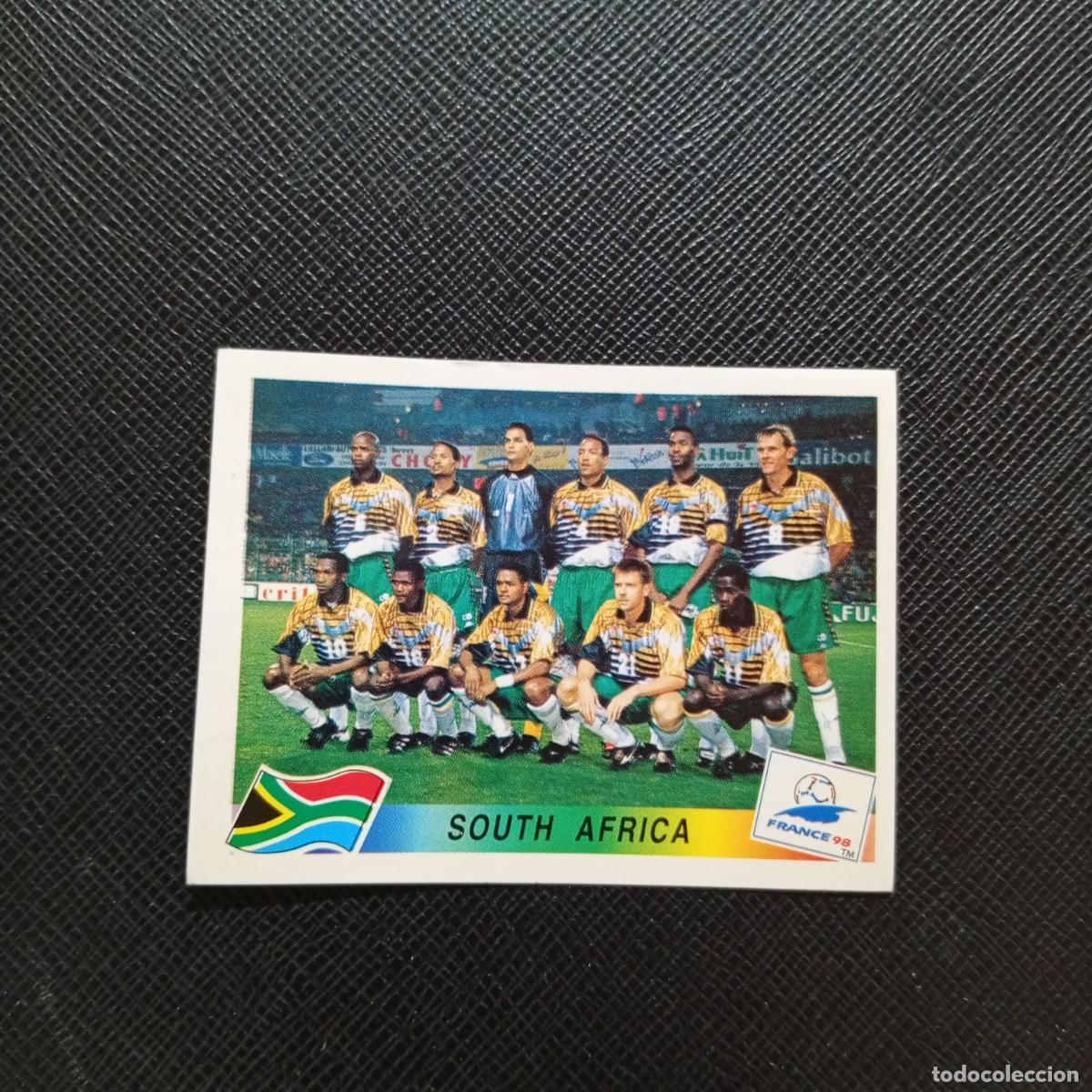 Sammelleidenschaft Sport: 174 ALINEACION SOUTH AFRICA PANINI 1998 MUNDIAL CROMO FUTBOL FRANCIA 98 - SIN PEGAR - A12 PG325