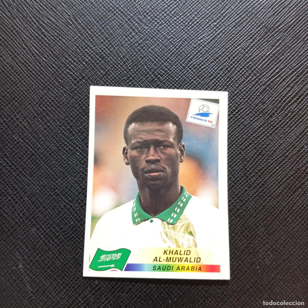 Sammelleidenschaft Sport: 200 AL MUWALID ARABIA SAUDI PANINI 1998 MUNDIAL CROMO FUTBOL FRANCIA 98 - SIN PEGAR - A12 PG334