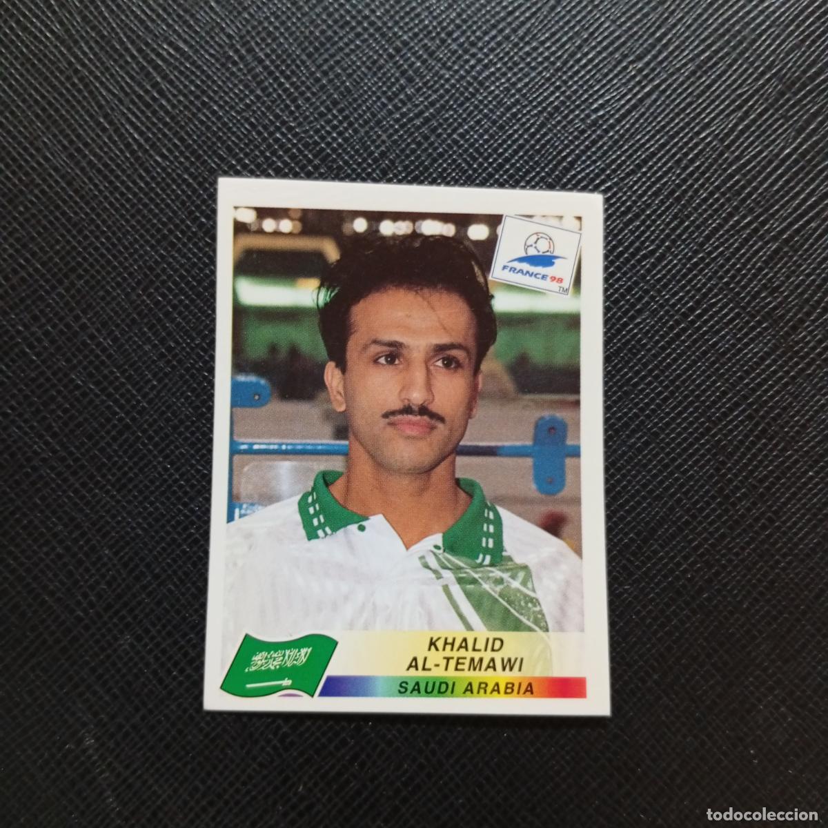 Sammelleidenschaft Sport: 202 AL TEMAWI ARABIA SAUDI PANINI 1998 MUNDIAL CROMO FUTBOL FRANCIA 98 - SIN PEGAR - A12 PG352