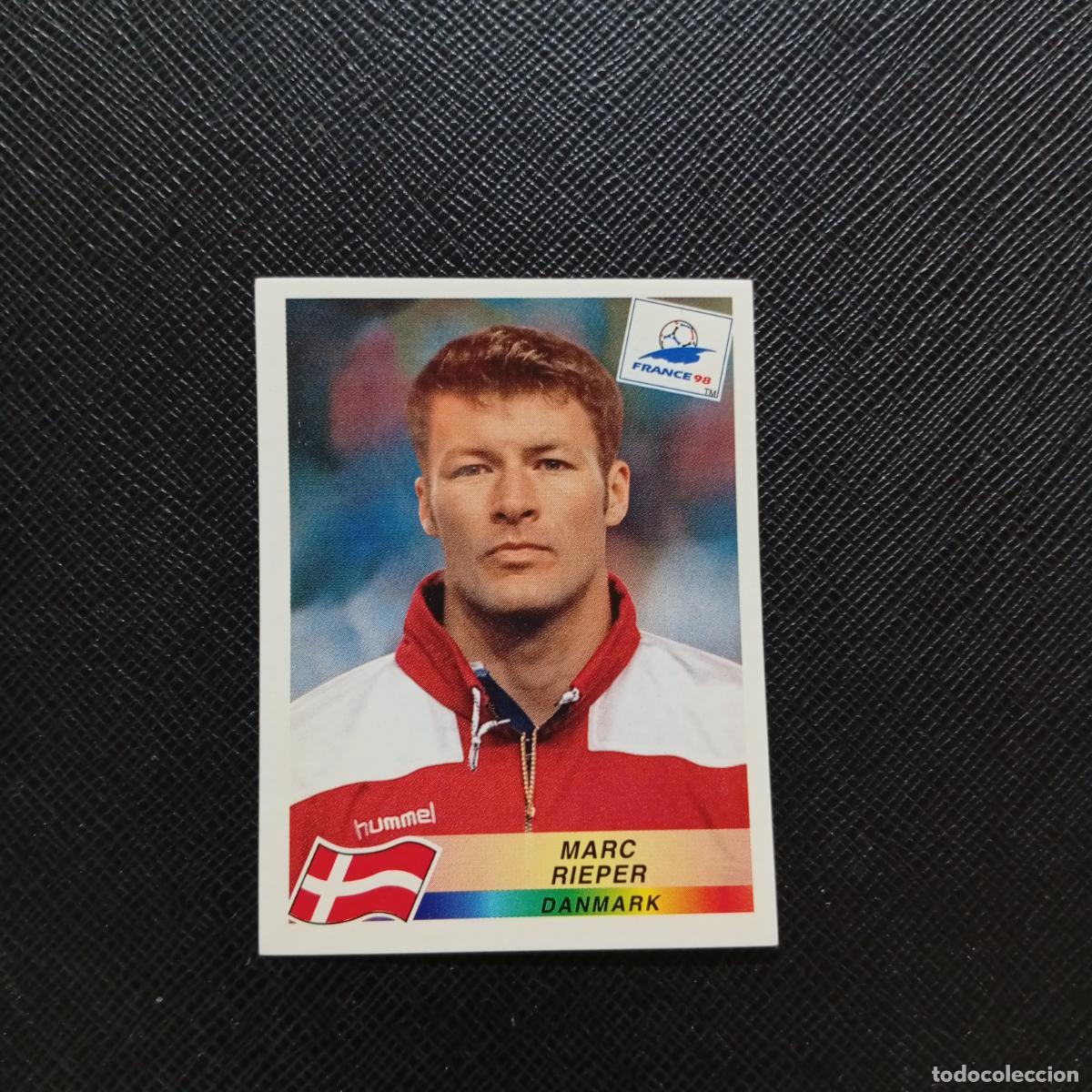 Colecionismo desportivo: 214 MARC RIEPER DINAMARCA PANINI 1998 MUNDIAL CROMO FUTBOL FRANCIA 98 - SIN PEGAR - A12 PG361