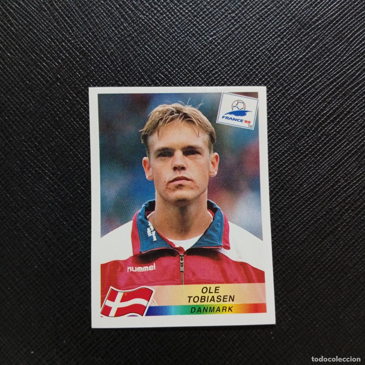 Colecionismo desportivo: 217 OLE TOBIASEN DINAMARCA PANINI 1998 MUNDIAL CROMO FUTBOL FRANCIA 98 - SIN PEGAR - A12 PG361