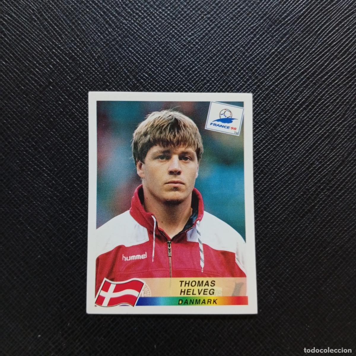 Colecionismo desportivo: 219 THOMAS HELVEG DINAMARCA PANINI 1998 MUNDIAL CROMO FUTBOL FRANCIA 98 - SIN PEGAR - A12 PG361