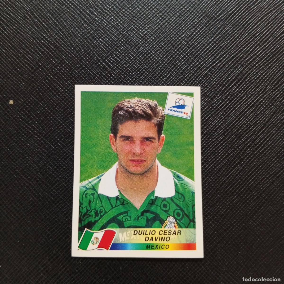 Coleccionismo deportivo: 357 DAVINO MEXICO PANINI 1998 MUNDIAL CROMO FUTBOL FRANCIA 98 - SIN PEGAR - A12 PG397