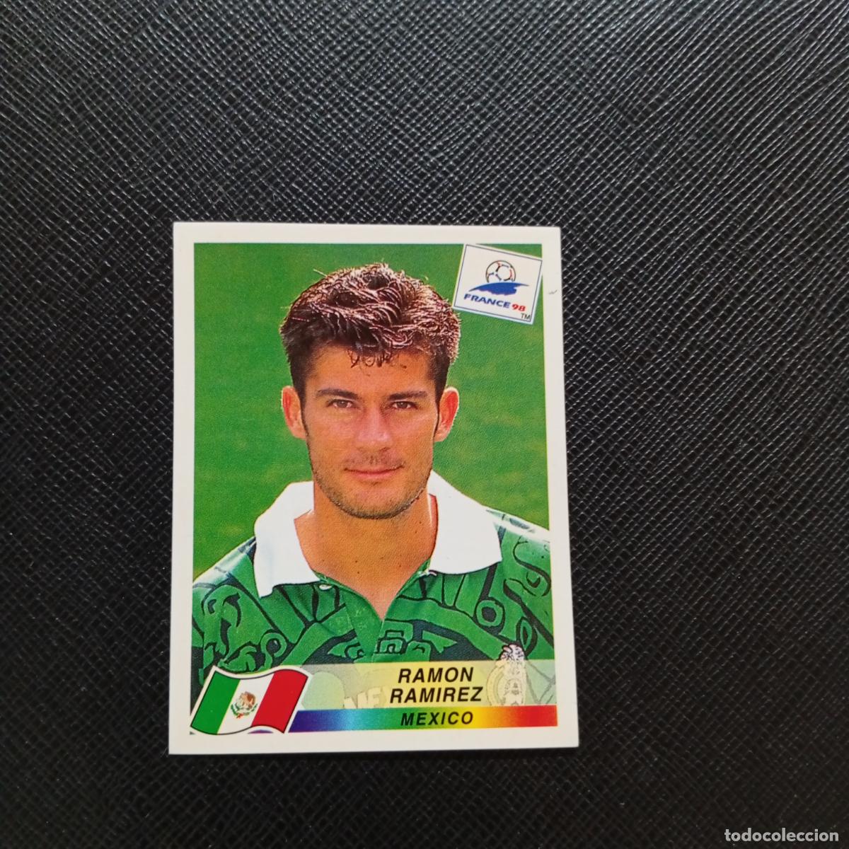 Coleccionismo deportivo: 361 RAMON RAMIREZ MEXICO PANINI 1998 MUNDIAL CROMO FUTBOL FRANCIA 98 - SIN PEGAR - A12 PG397