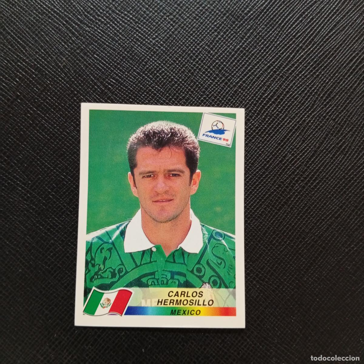 Colecionismo desportivo: 366 CARLOS HERMOSILLO MEXICO PANINI 1998 MUNDIAL CROMO FUTBOL FRANCIA 98 - SIN PEGAR - A12 PG406