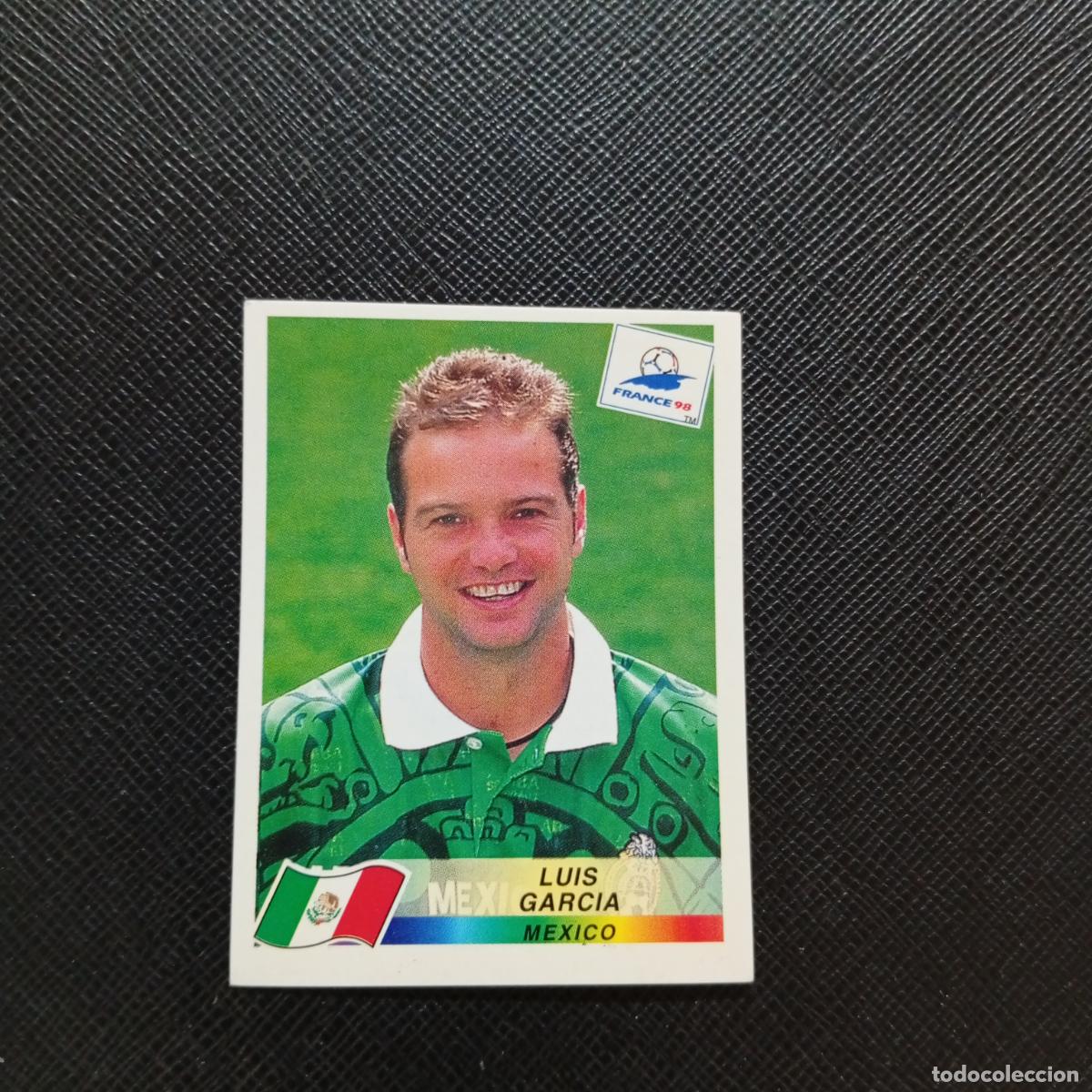 Colecionismo desportivo: 368 LUIS GARCIA MEXICO PANINI 1998 MUNDIAL CROMO FUTBOL FRANCIA 98 - SIN PEGAR - A12 PG406