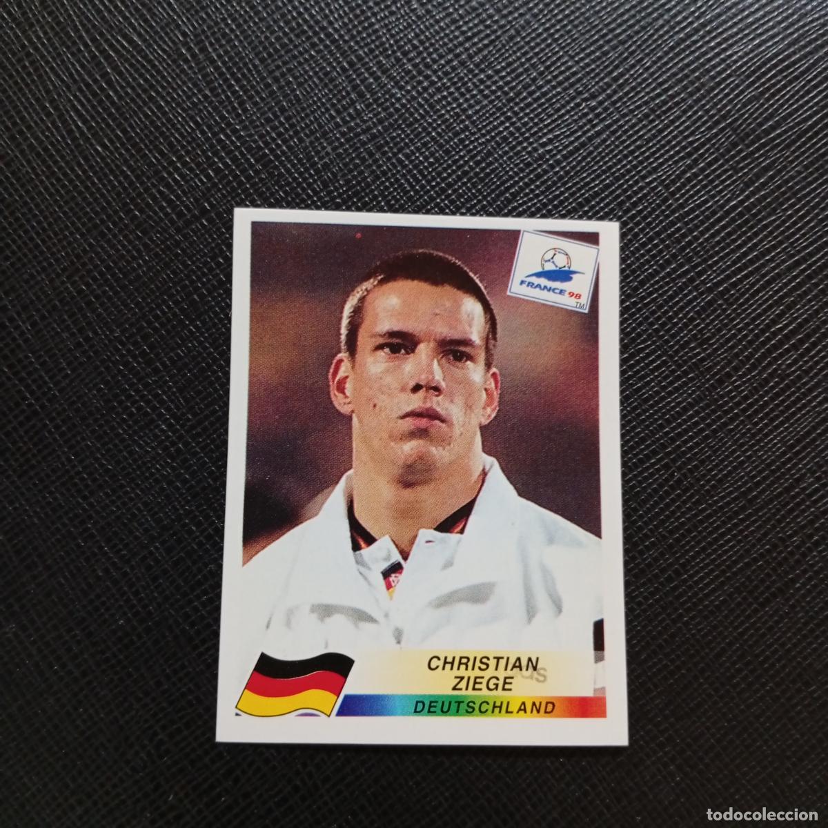 Coleccionismo deportivo: 378 ZIEGE ALEMANIA PANINI 1998 MUNDIAL CROMO FUTBOL FRANCIA 98 - SIN PEGAR - A12 PG406