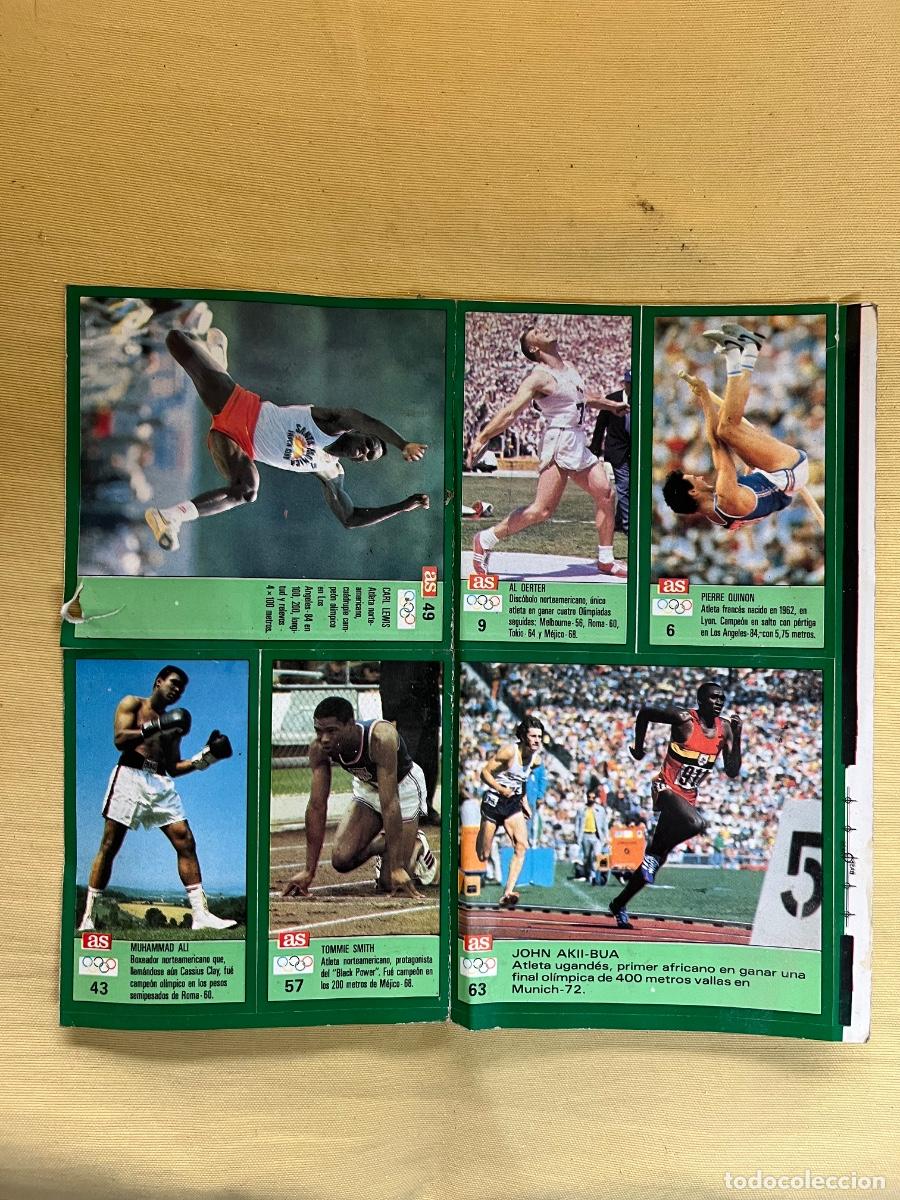 Sports collectibles: 12 CROMOS SIN PEGAR DE LA COLECCI&Oacute;N &rdquo;ASES OL&Iacute;MPICOS&rdquo; DE 1988 EDITADA POR EL DIARIO AS