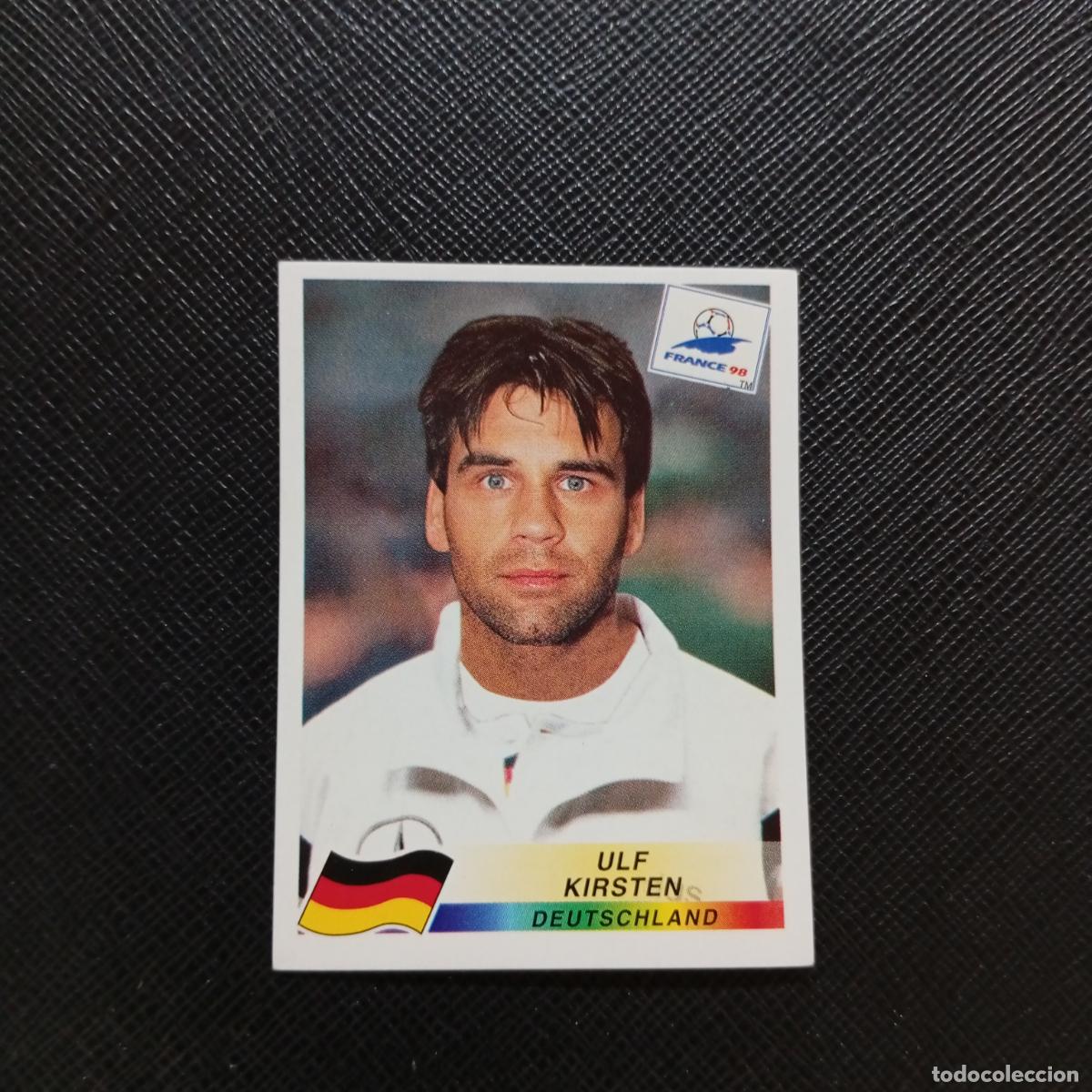 Colecionismo desportivo: 385 ULF KIRSTEN ALEMANIA PANINI 1998 MUNDIAL CROMO FUTBOL FRANCIA 98 - SIN PEGAR - A12 PG424