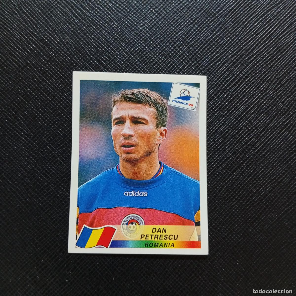 Coleccionismo deportivo: 430 DAN PETRESCU RUMANIA PANINI 1998 MUNDIAL CROMO FUTBOL FRANCIA 98 - SIN PEGAR - A12 PG433
