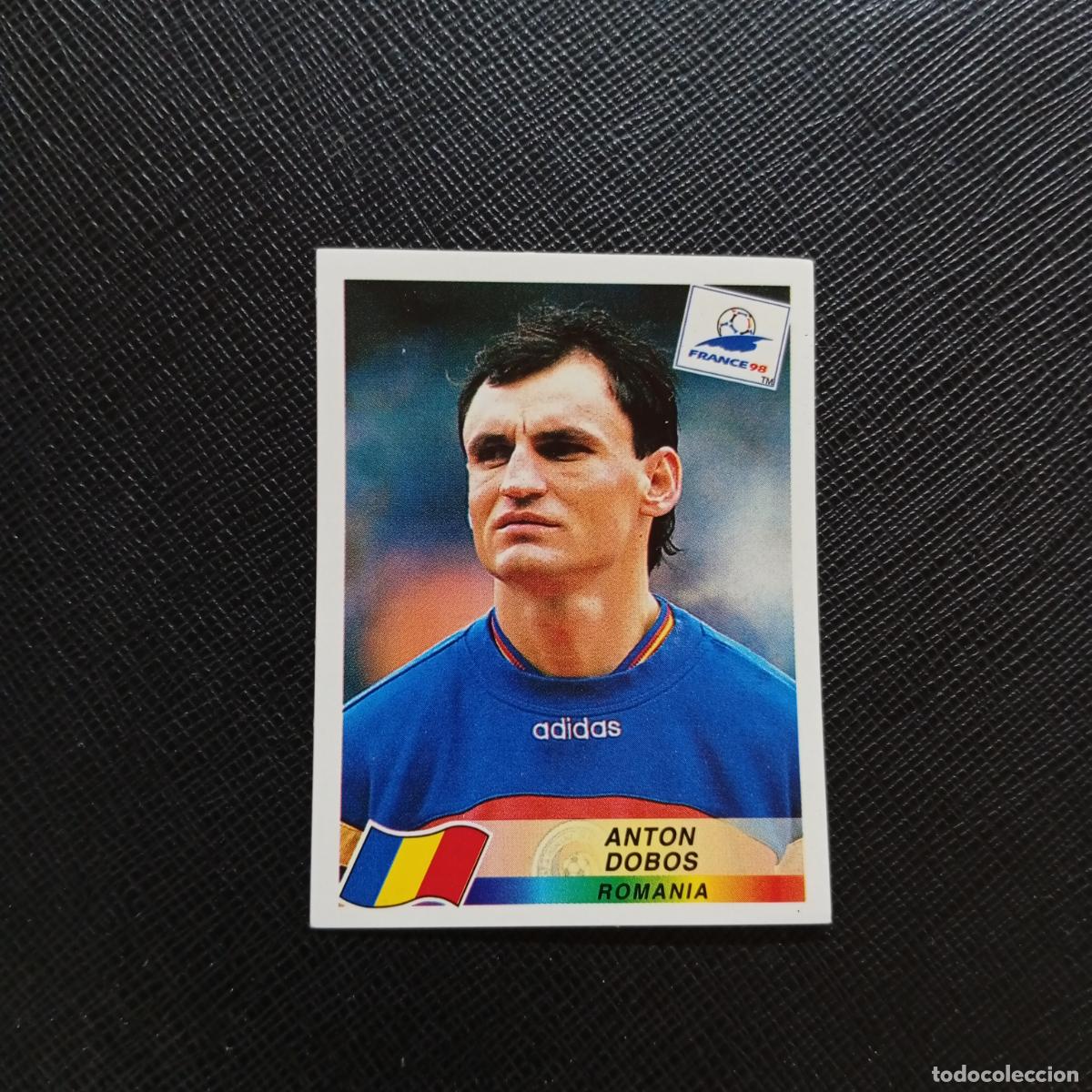 Coleccionismo deportivo: 431 ANTON DOBOS RUMANIA PANINI 1998 MUNDIAL CROMO FUTBOL FRANCIA 98 - SIN PEGAR - A12 PG442