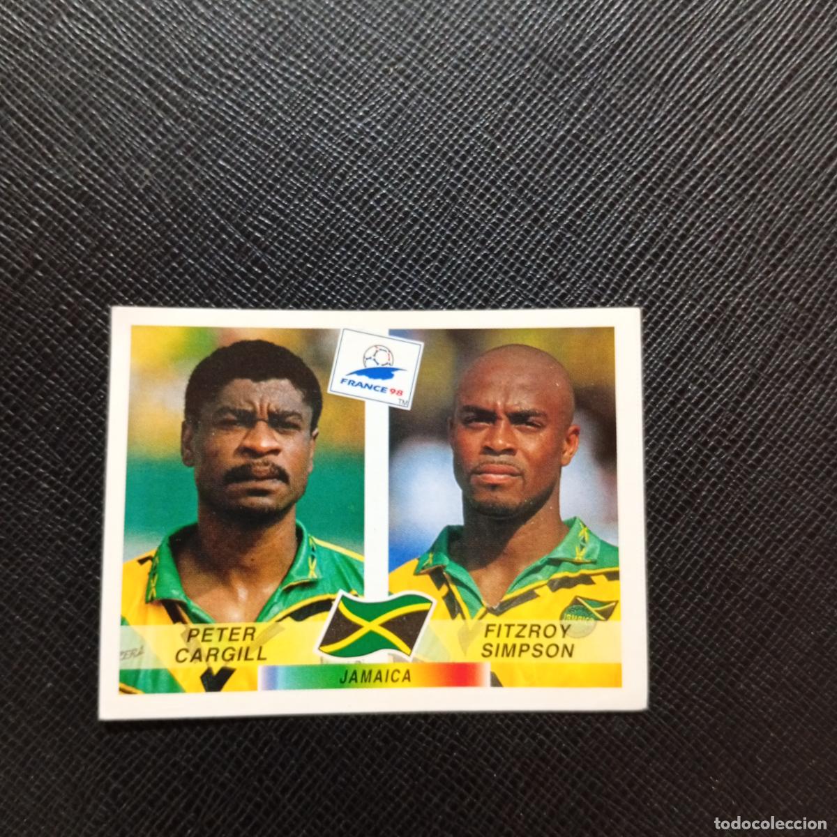 Coleccionismo deportivo: 557 JAMAICA PANINI 1998 MUNDIAL CROMO FUTBOL FRANCIA 98 - SIN PEGAR - A12 PG442