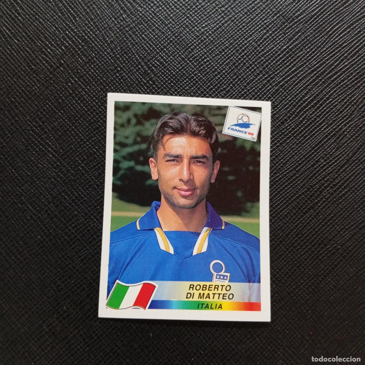 Coleccionismo deportivo: 96 DI MATTEO ITALIA PANINI 1998 MUNDIAL CROMO FUTBOL FRANCIA 98 - SIN PEGAR - A12 PG478