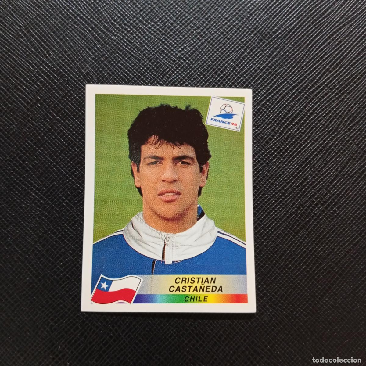 Coleccionismo deportivo: 105 CASTA&Ntilde;EDA CHILE PANINI 1998 MUNDIAL CROMO FUTBOL FRANCIA 98 - SIN PEGAR - A12 PG478