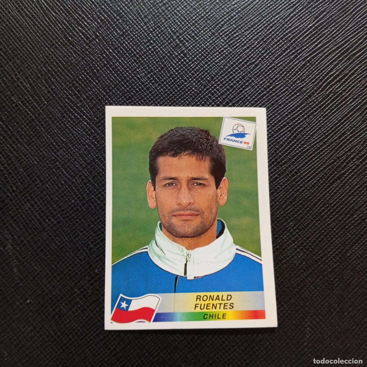 Coleccionismo deportivo: 109 RONALD FUENTES CHILE PANINI 1998 MUNDIAL CROMO FUTBOL FRANCIA 98 - SIN PEGAR - A12 PG487