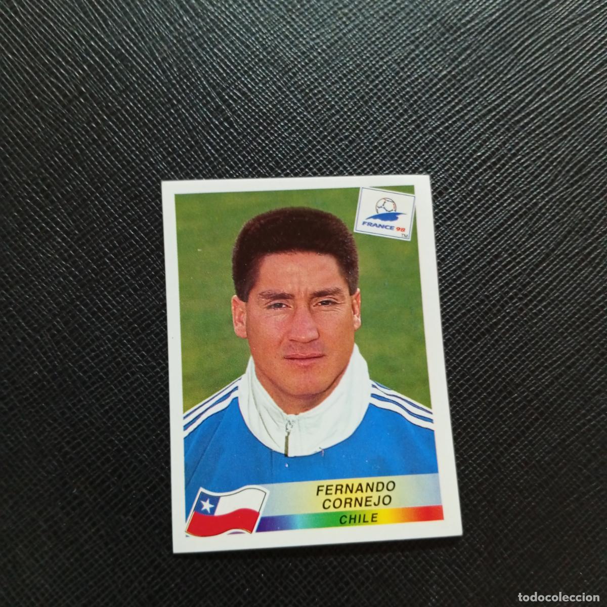 Coleccionismo deportivo: 110 FERNANDO CORNEJO CHILE PANINI 1998 MUNDIAL CROMO FUTBOL FRANCIA 98 - SIN PEGAR - A12 PG487