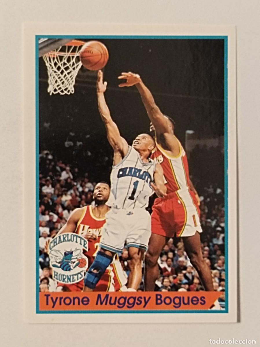 Coleccionismo deportivo: #22 TYRONE MUGGSY BOGUES (CHARLOTTE HORNETS) NBA 94/95 PANINI