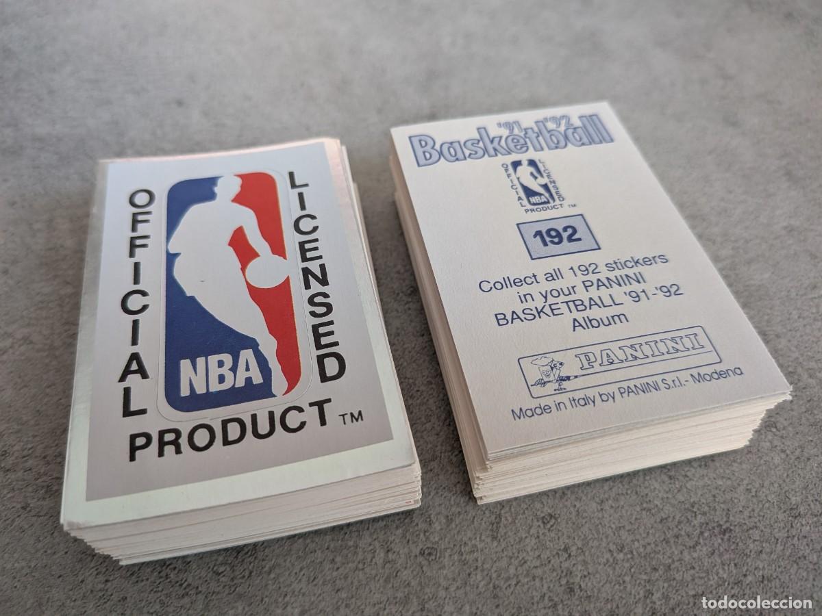 Coleccionismo deportivo: Panini NBA Basketball 91 92 1991 1992 completa sin pegar Michael Jordan Chicago Bulls Magic Johnson