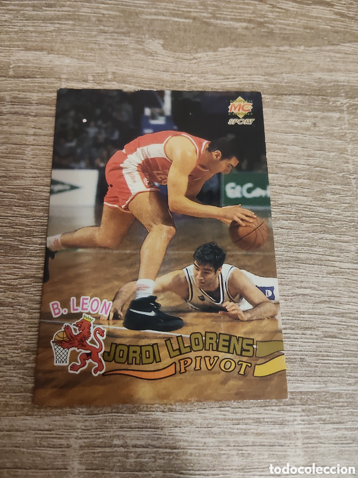 Collezionismo sportivo: Mundicromo ACB 95 96 90 Jordi Llorens B. Le&oacute;n