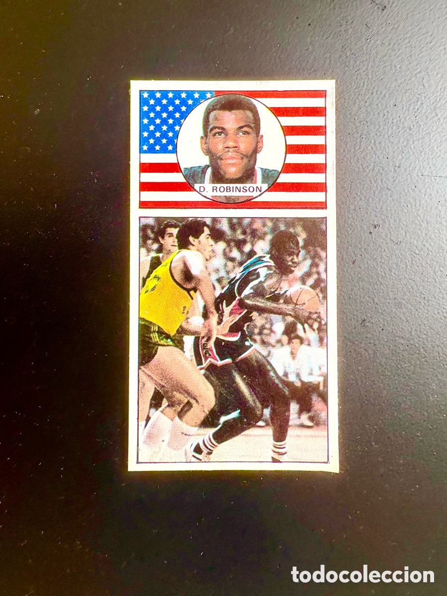 Coleccionismo deportivo: 150 DAVID ROBINSON USA MERCHANTE 86 87 1986 1987 CROMO BALONCESTO LIGA - el de las fotos
