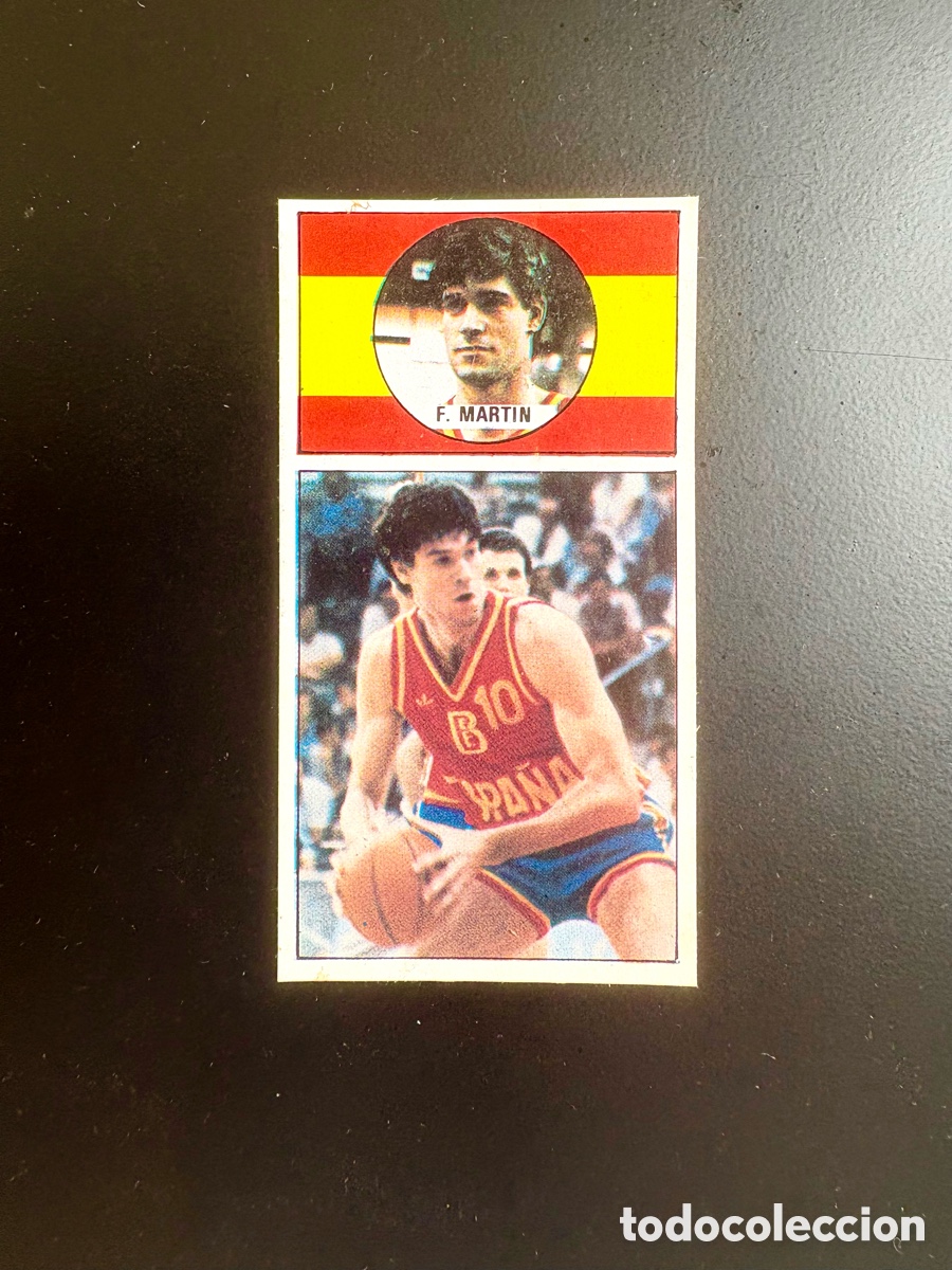 Coleccionismo deportivo: CROMO LIGA BALONCESTO 1986 1987 MERCHANTE N&ordm; 146 FERNANDO MARTIN (ESPA&Ntilde;A) - el de las fotos