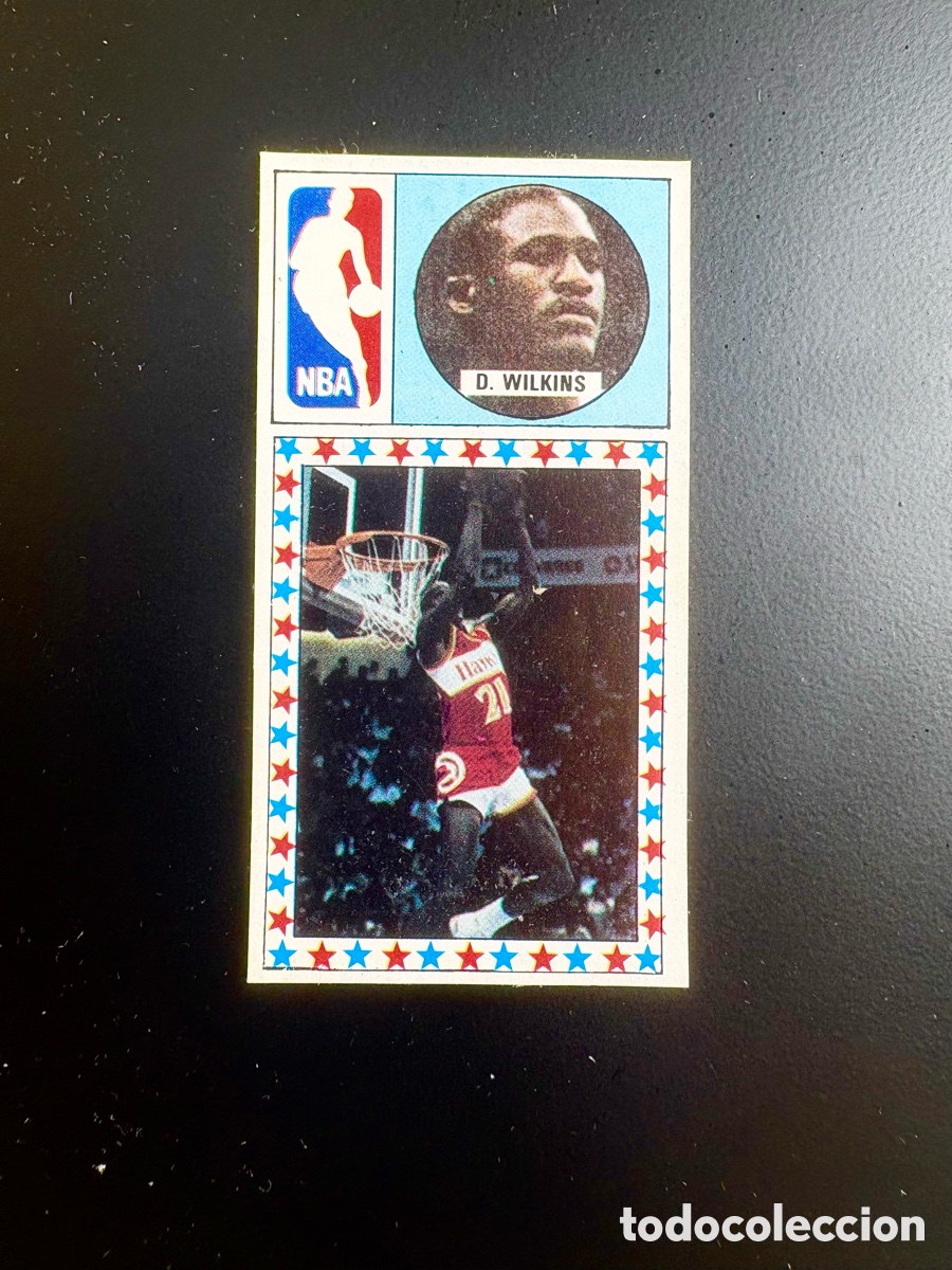 Sammelleidenschaft Sport: 170 D WILKINS HAWKS MERCHANTE 1986 1987 CROMO BALONCESTO LIGA el de las fotos