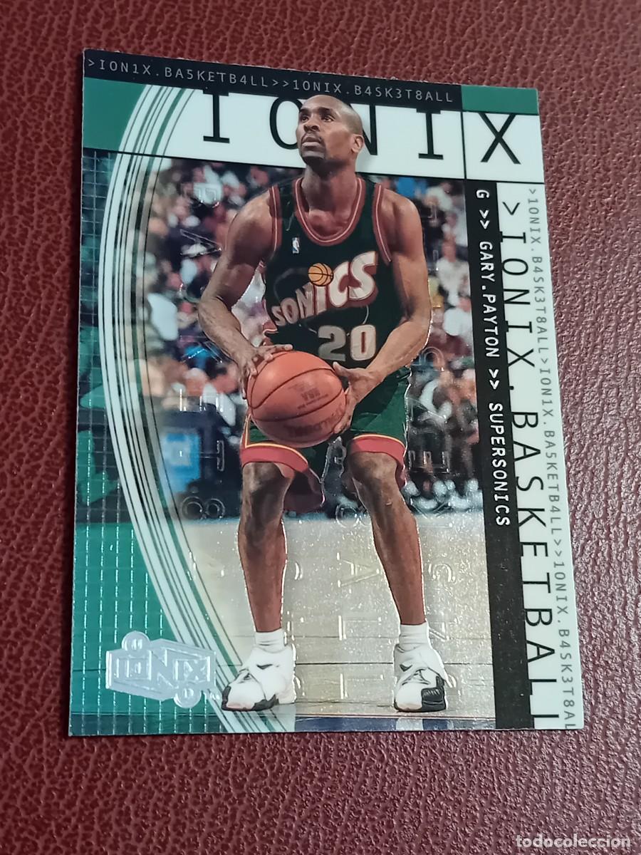 Collectionnisme sportif: Card 51 Gary Payton Ionix Upper Deck 1999-2000