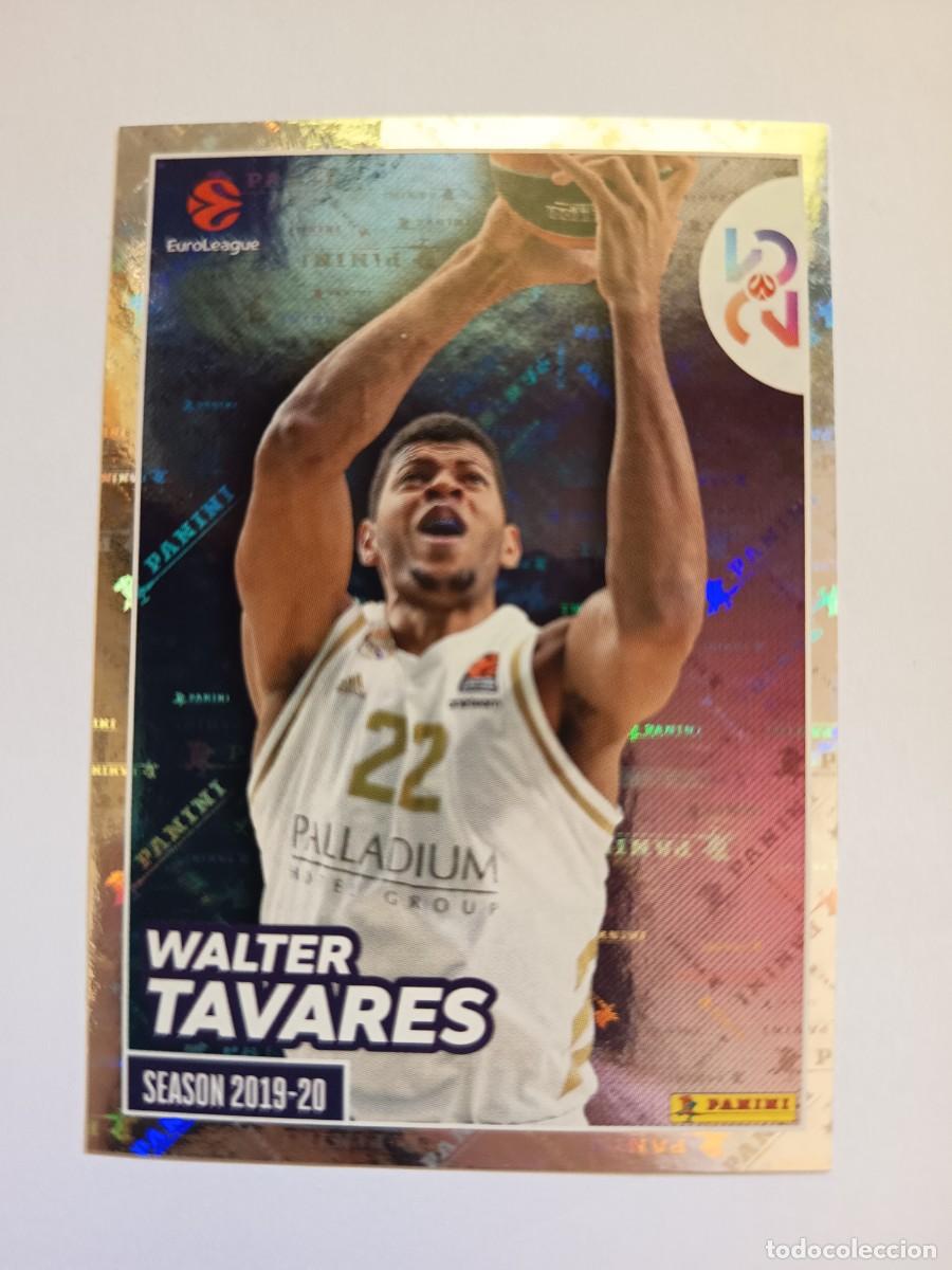 Colecionismo desportivo: CROMO 414 WALTER EDY TAVARES REAL MADRID 19 20 EUROLEAGUE 2025 2026 25 26 PANINI EUROLIGA BALONCESTO