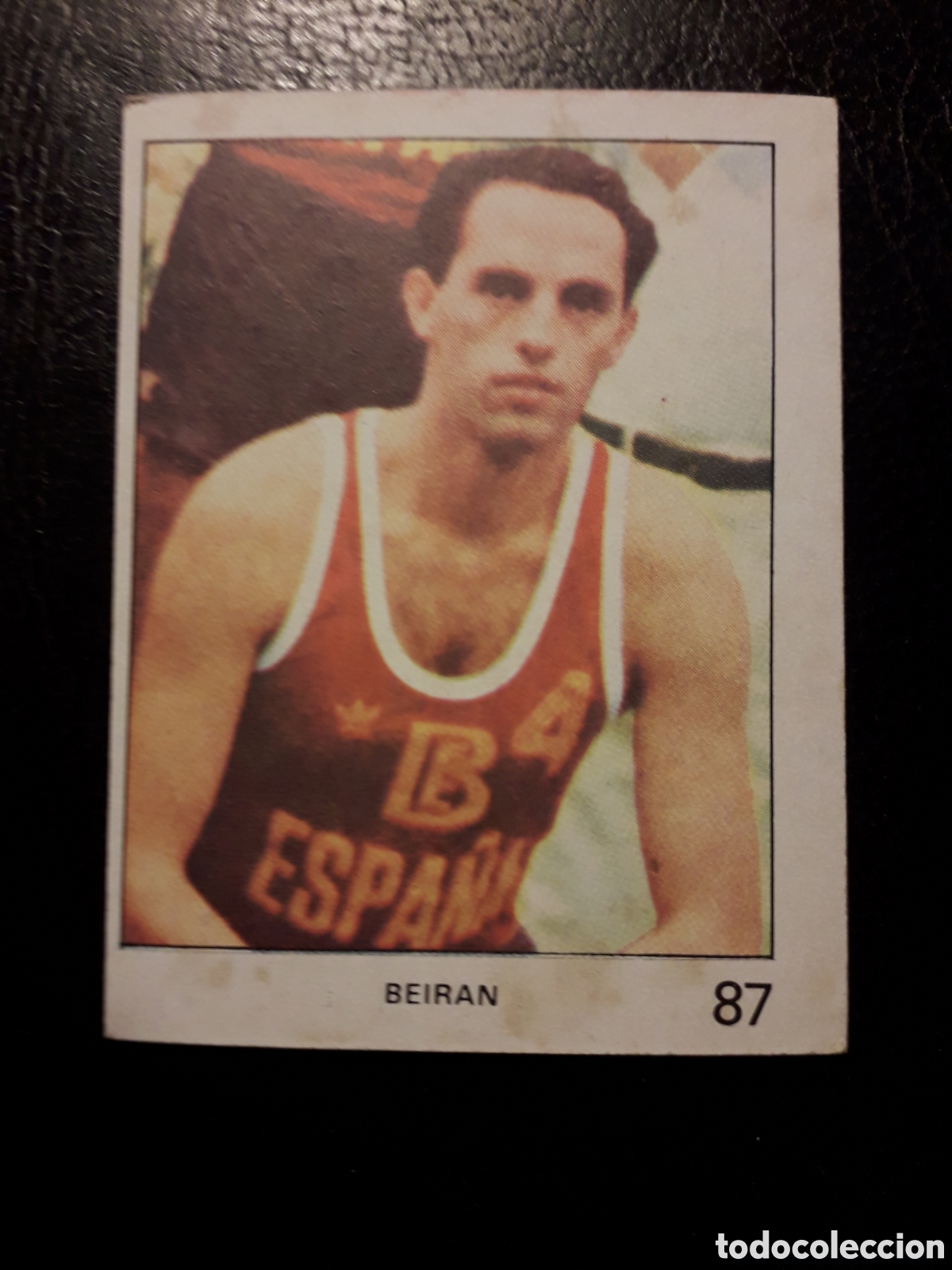 Coleccionismo deportivo: BEIR&Aacute;N SELECCI&Oacute;N ESPA&Ntilde;A N&deg; 87 BALONCESTO MERCHANTE CLESA 1984 1985 84 85 SIN PEGAR PEDIDO M&Iacute;NIMO 3&euro;.