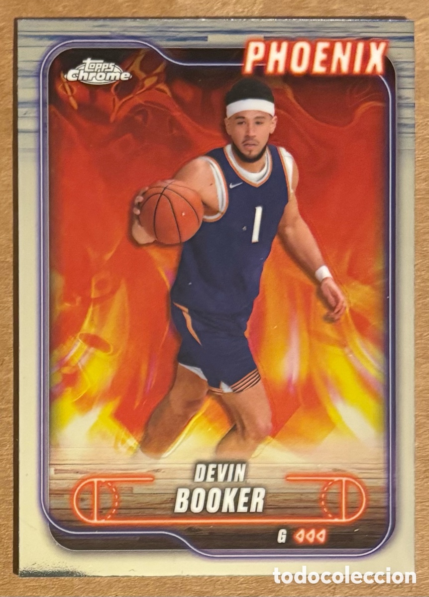 Coleccionismo deportivo: DEVIN BOOKER (PHOENIX). CARTA TOPPS CHROME 2024 NBA. #164.