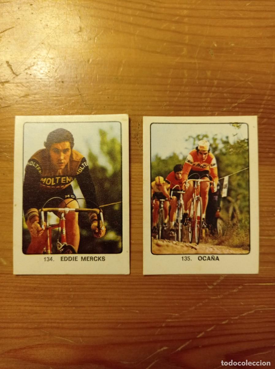 Coleccionismo deportivo: Merckx + Oca&ntilde;a - Keisa 1974 Campeones del Deporte Mundial