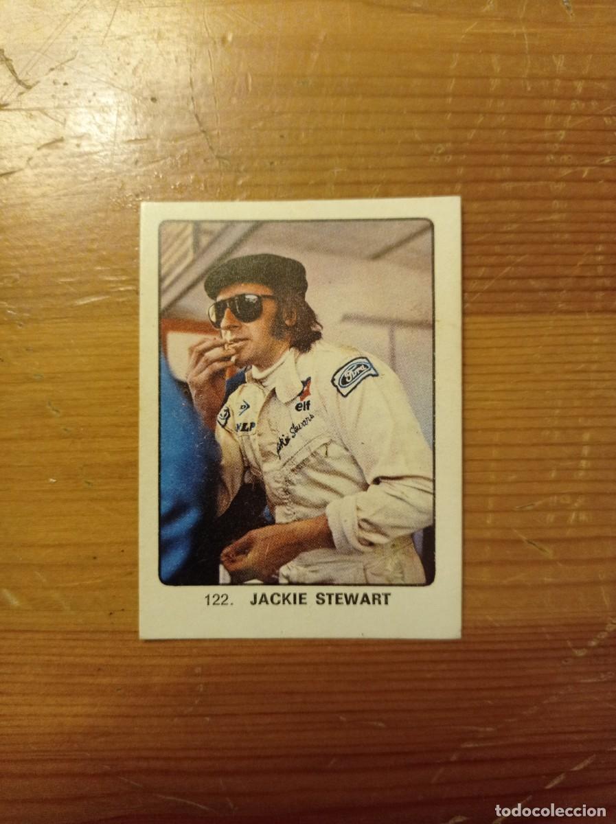 Coleccionismo deportivo: Jackie Stewart - Keisa 1974 Campeones del Deporte Mundial