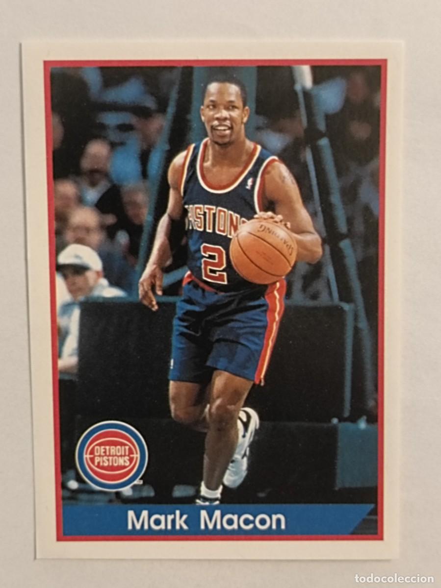 Colecionismo desportivo: #50 MARK MACON (DETROIT PISTONS) NBA 94/95 PANINI