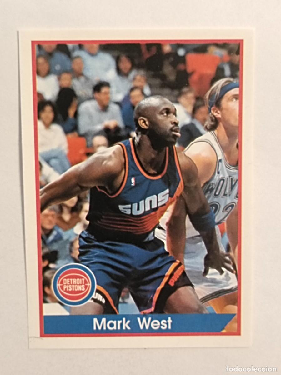 Sports collectibles: #52 MARK WEST (DETROIT PISTONS) NBA 94/95 PANINI