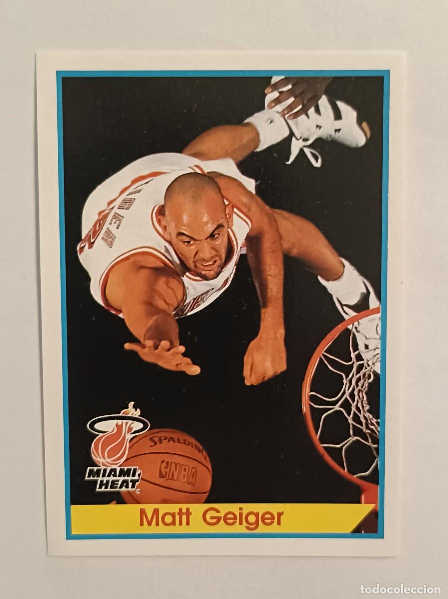 Colecionismo desportivo: #62 MATT GEIGER (MIAMI HEAT) NBA 94/95 PANINI