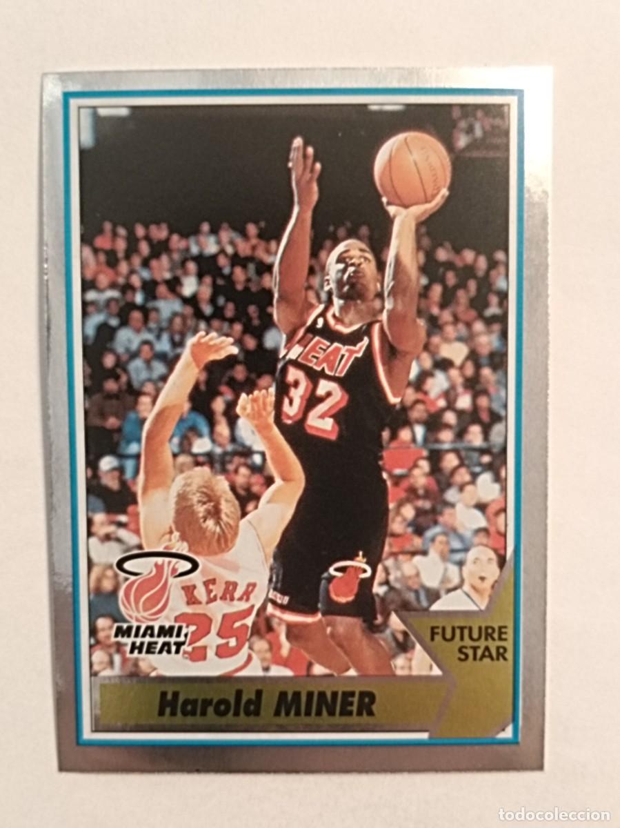 Colecionismo desportivo: #64 HAROLD MINER (MIAMI HEAT) NBA 94/95 PANINI