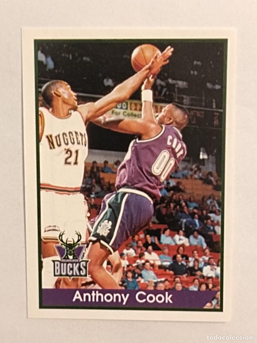 Coleccionismo deportivo: #71 ANTHONY COOK (MILWAUKEE BUCKS) NBA 94/95 PANINI