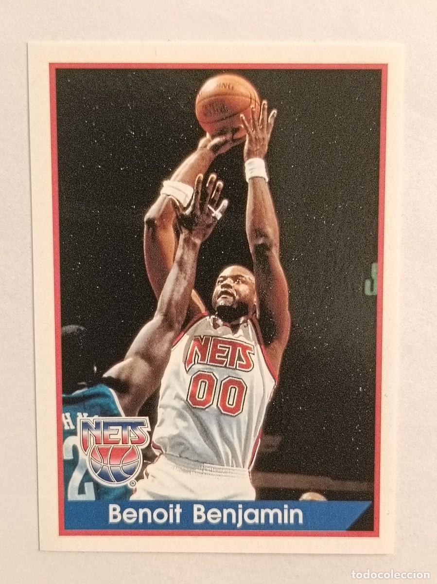 Coleccionismo deportivo: #78 BENOIT BENJAMIN (NEW JERSEY NETS) NBA 94/95 PANINI